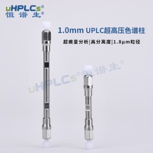 1.0mm內(nèi)徑uplc C18 色譜柱丨1.7μm 120? C18柱子