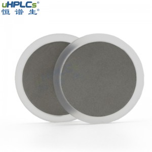 恒譜生HPLC在線過(guò)濾器PCTFE不銹鋼篩板液相色譜濾膜，OD22.4*ID19.0*H1.6